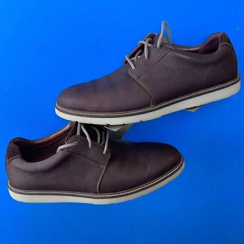 Collection by Clarks Men's Low-Cut Lace-Up Casual Shoes 14885 Brown Size 13M